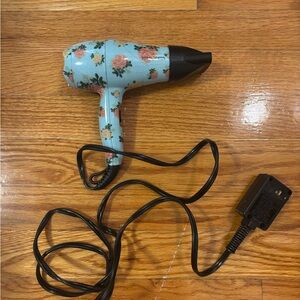 Floral Free People Travel Hair Dryer & Straightener